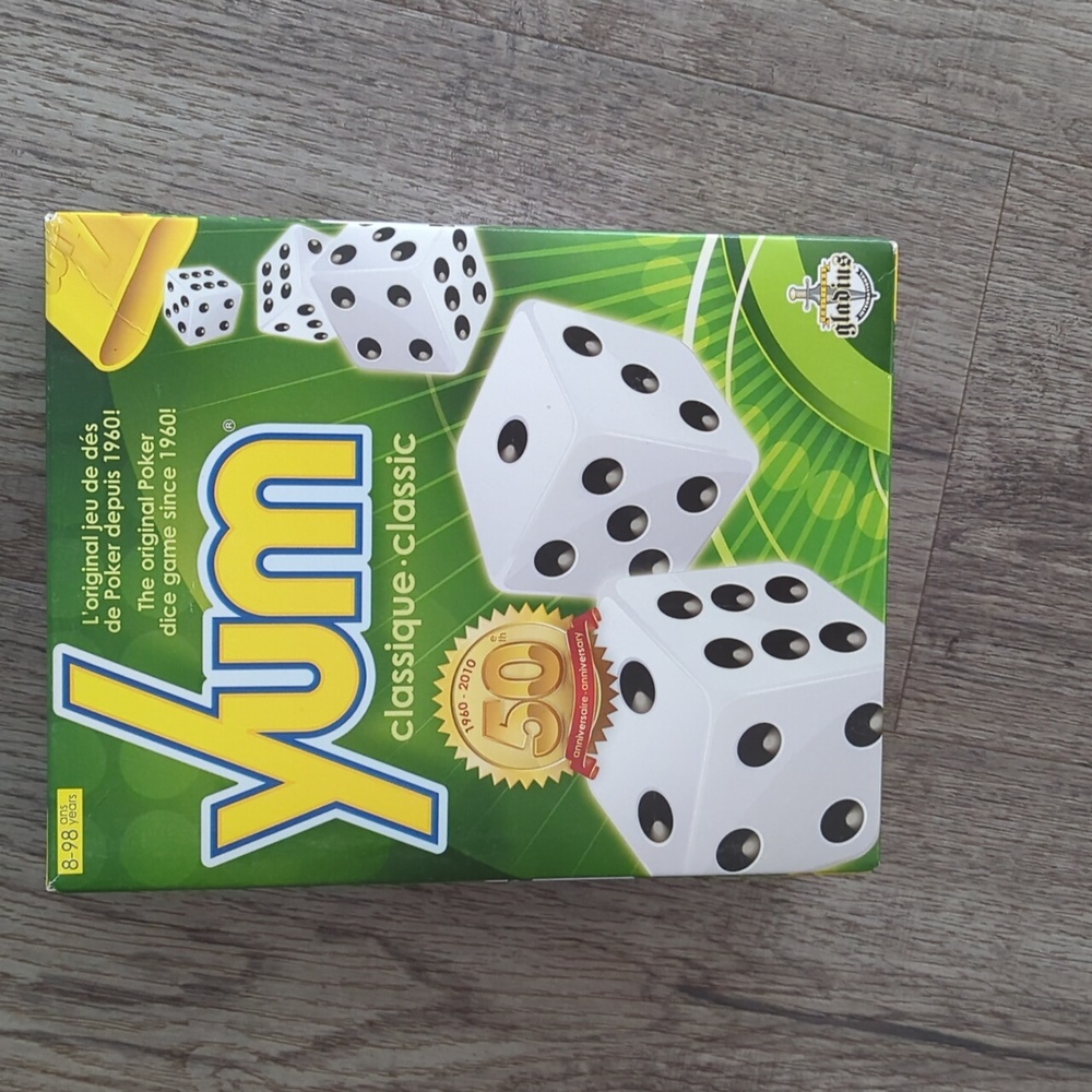 GAME - YUM dice game